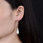 Vintage Handmade Silver Earring