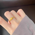 Beautiful Gold Ring with Unique Style