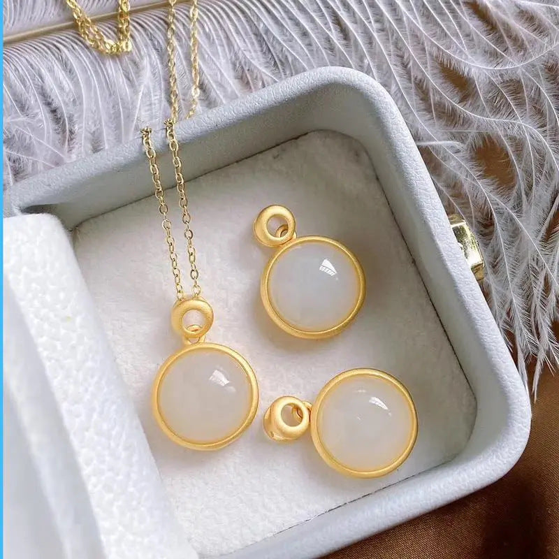 Vintage Handmade Gold Necklace