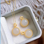 Vintage Handmade Gold Necklace