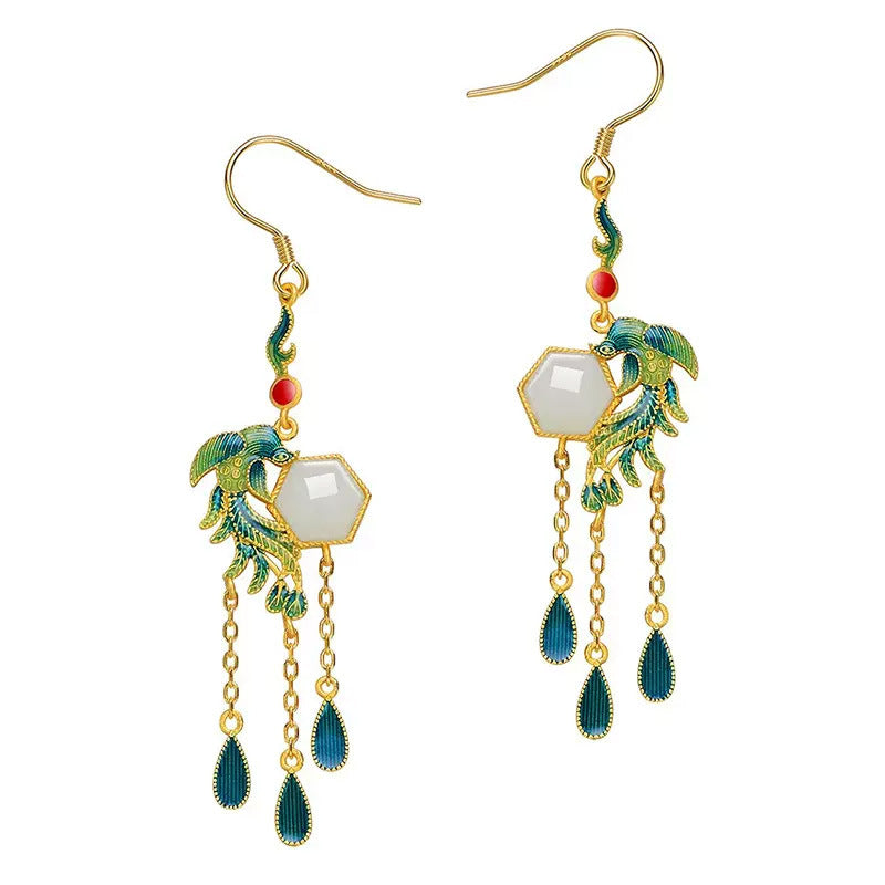 Vintage Handmade Silver Earring