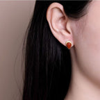 Vintage Handmade Silver Earring