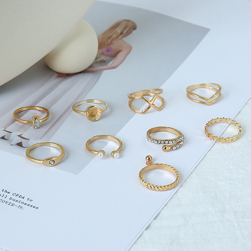 Beautiful Pearl Ring with Unique Style