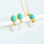 Vintage Handmade Gold Earring