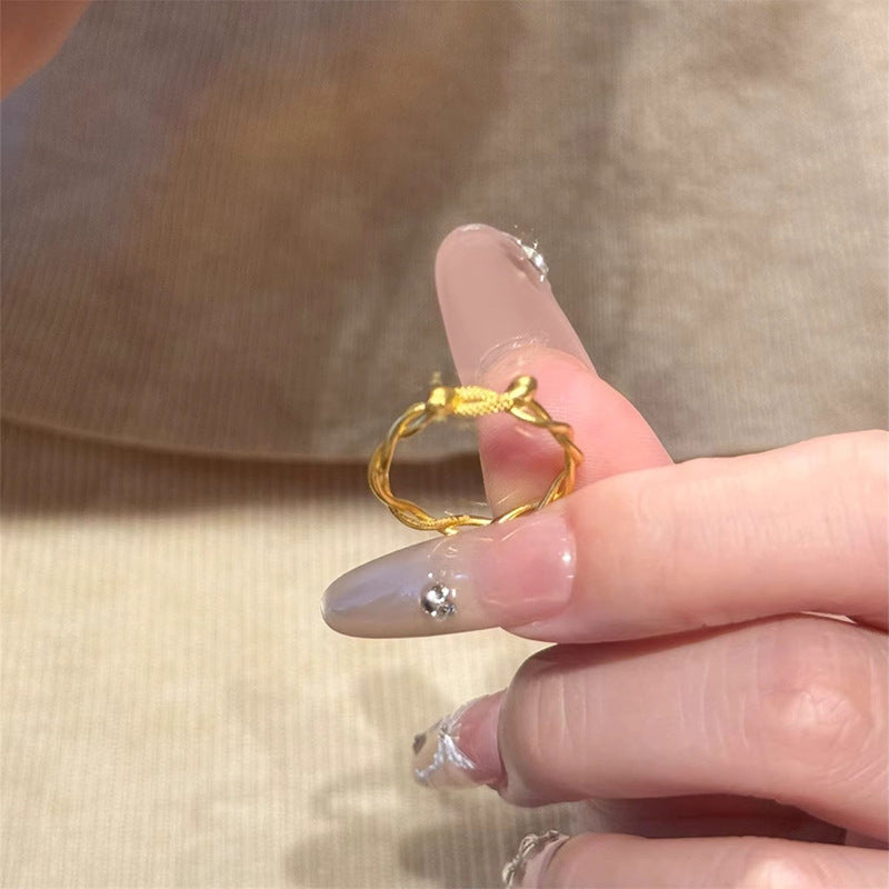 Vintage Handmade Gold Ring