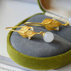 Vintage Handmade Gold Earring