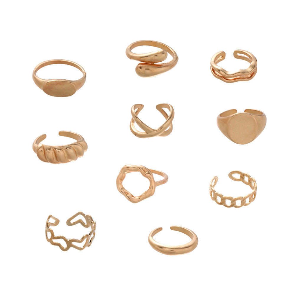 Vintage Handmade Gold Ring