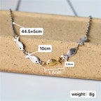 Beautiful Gold Necklace with Unique Style