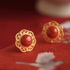 Vintage Handmade Silver Earring