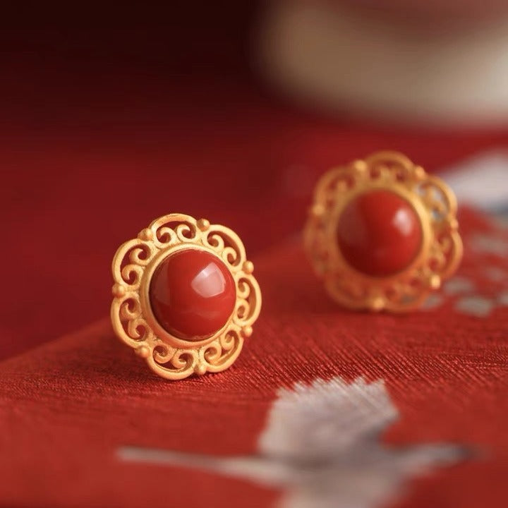 Vintage Handmade Silver Earring