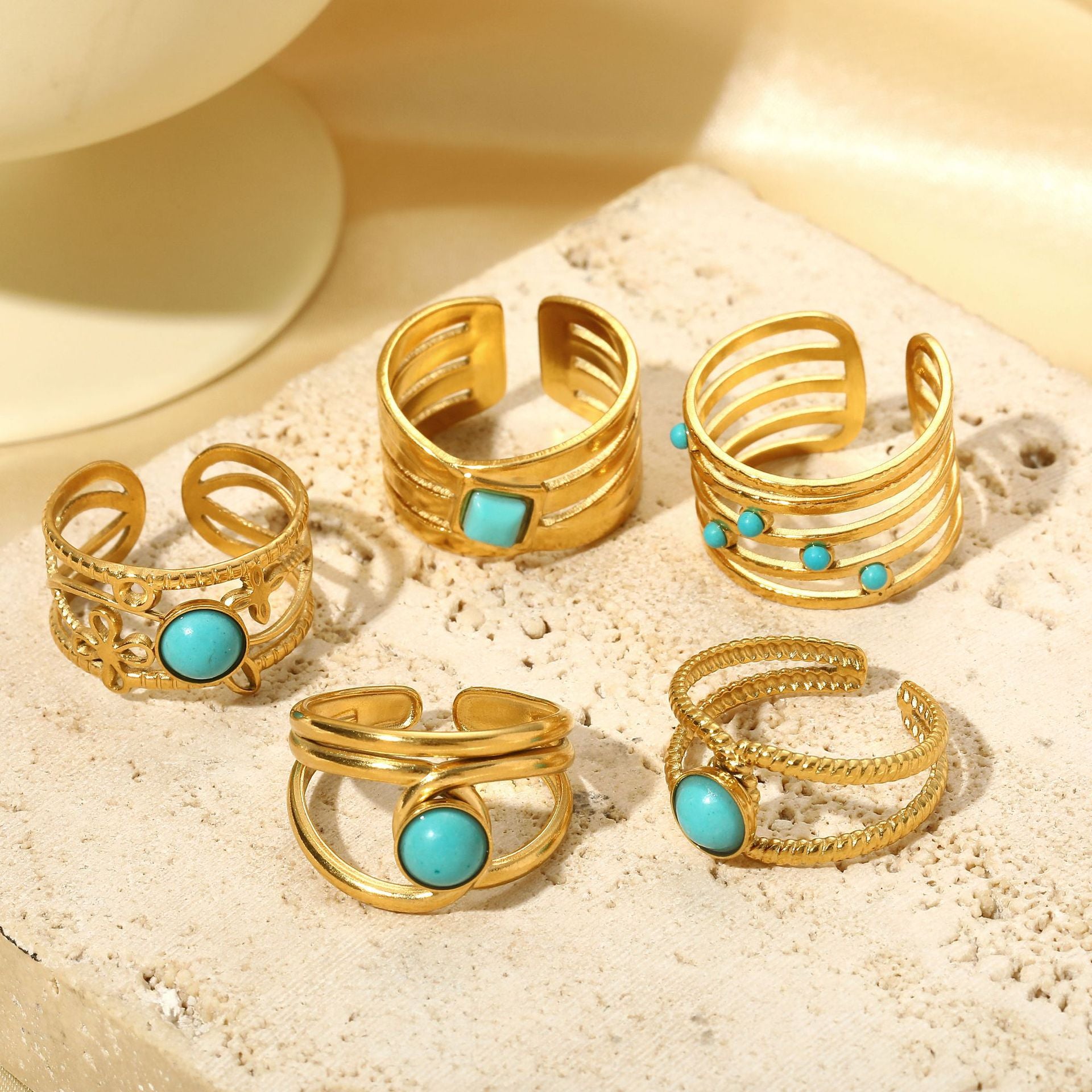 Beautiful Gold Ring with Unique Style