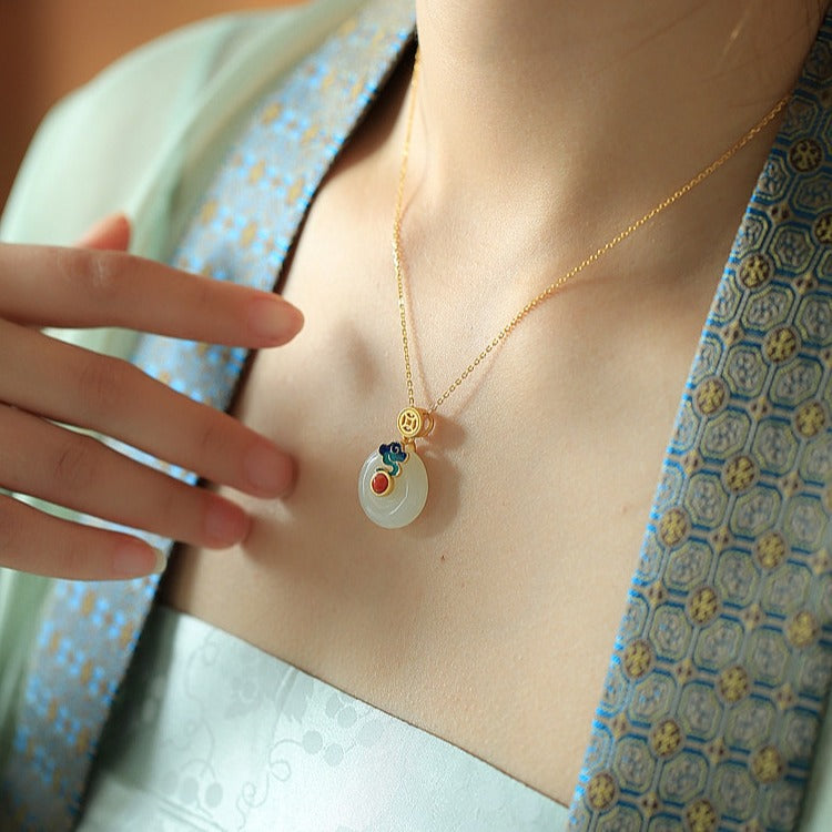 Vintage Handmade Gold Necklace