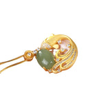 Vintage Handmade Gold Pendant