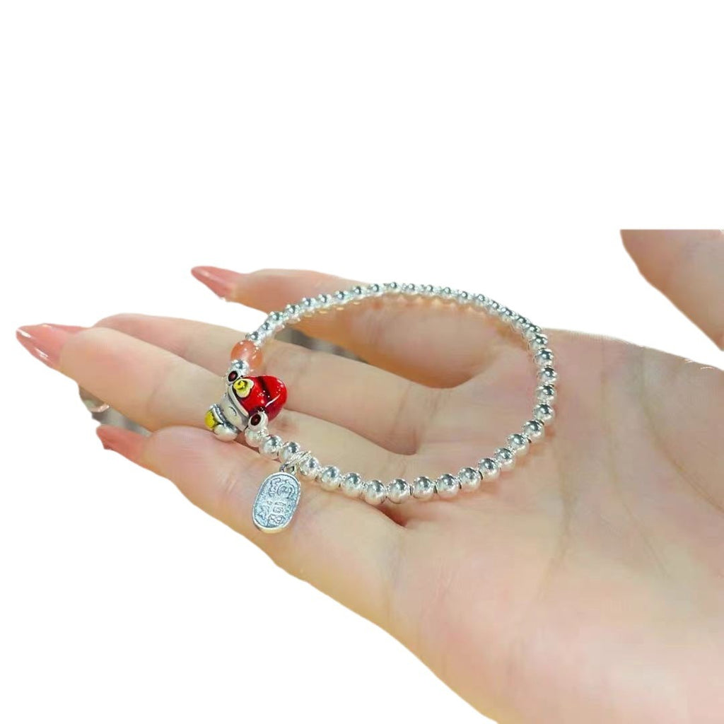 Beautiful Silver Bracelet with Unique Style