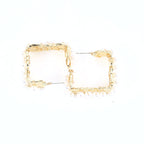 Vintage Handmade Gold Earring