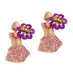 Beautiful Pearl Earring with Unique Style