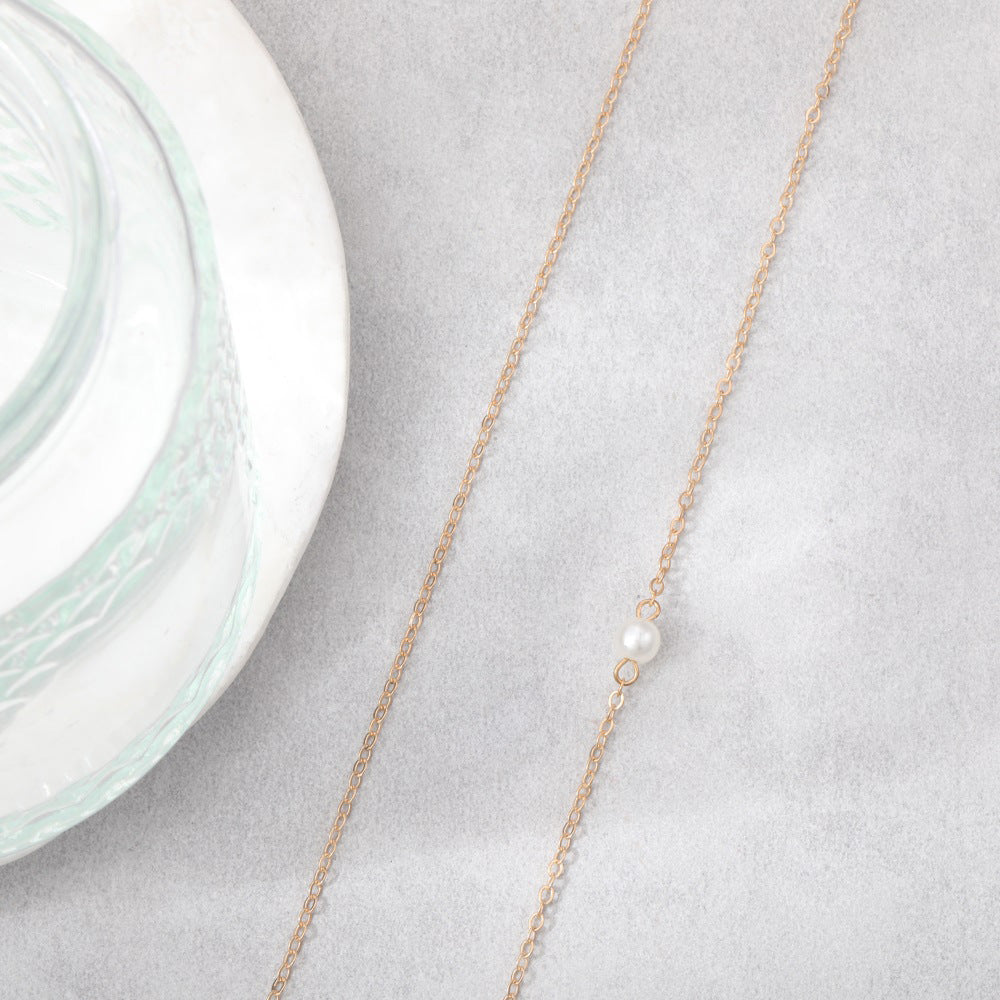 Vintage Handmade Gold Necklace