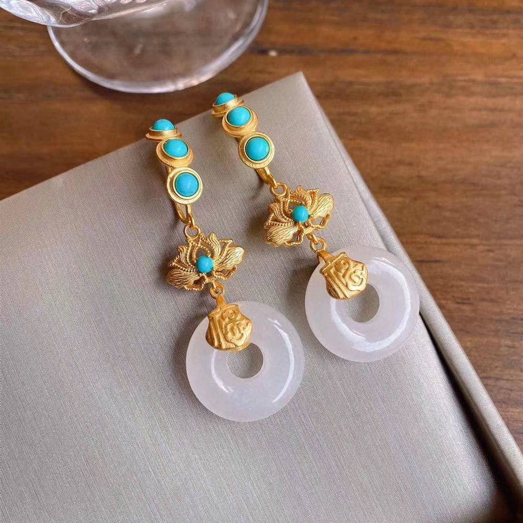 Vintage Handmade Silver Earring