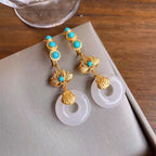 Vintage Handmade Silver Earring