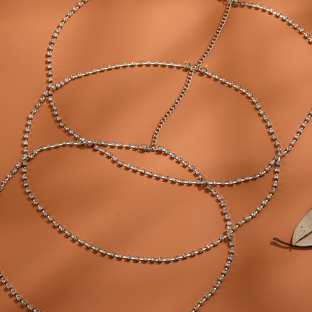 Vintage Handmade Gold Chain