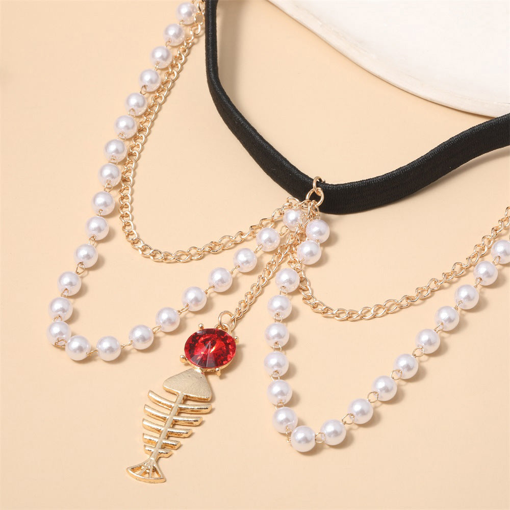 Vintage Handmade Pearl Pendant