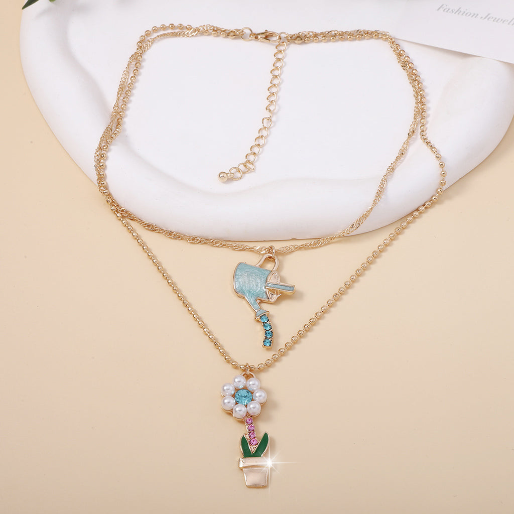 Vintage Handmade Pearl Necklace