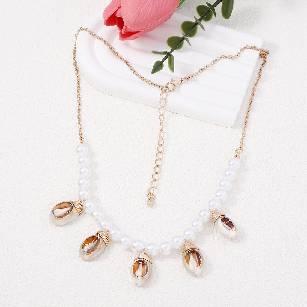 Vintage Handmade Pearl Necklace