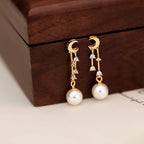 Beautiful Pearl Earring with Unique Style