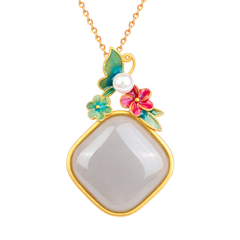 Vintage Handmade Silver Necklace