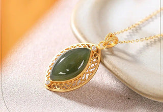 Vintage Handmade Gold Necklace