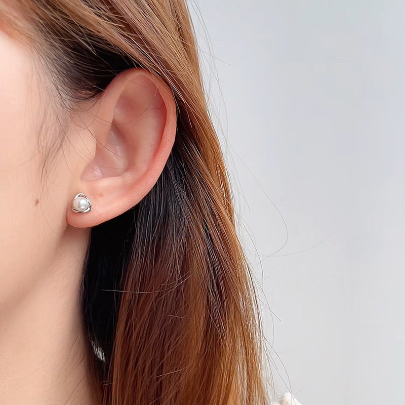 Vintage Handmade Pearl Earring