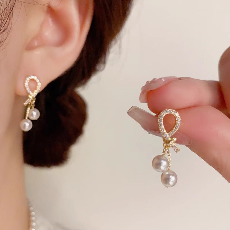 Vintage Handmade Pearl Earring