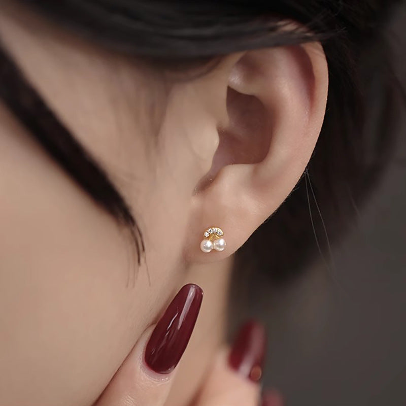 Vintage Handmade Pearl Earring