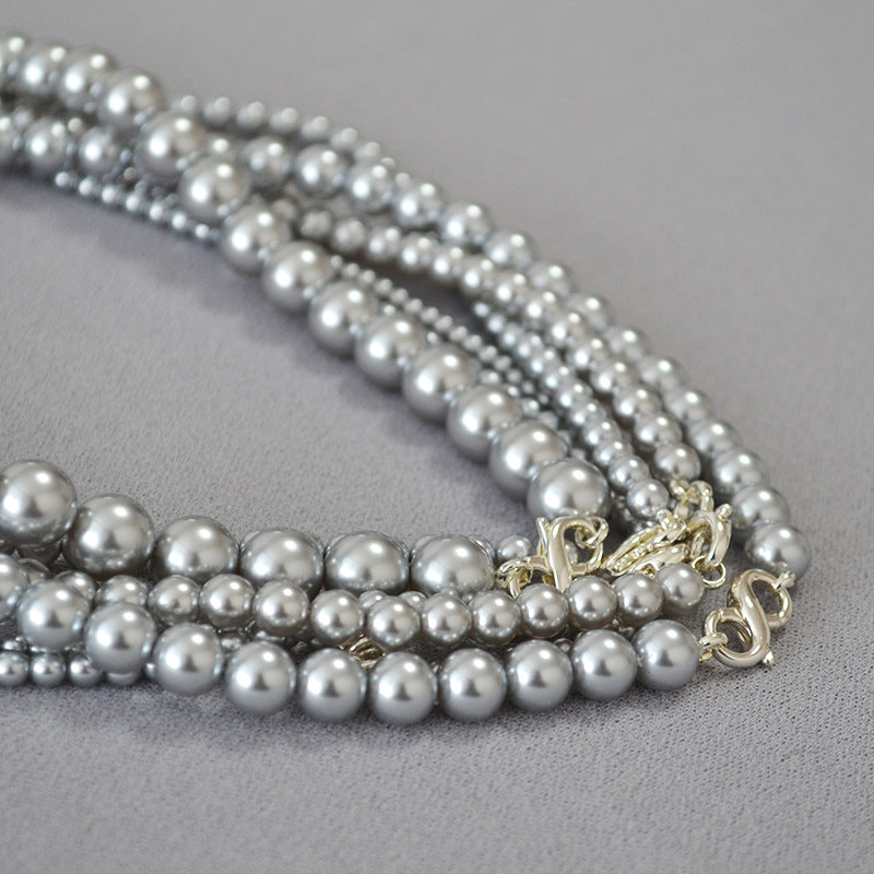 Beautiful Pearl Necklace with Unique Style