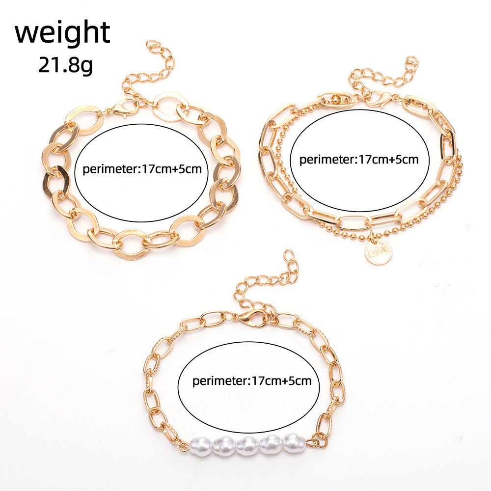 Vintage Handmade Gold Bracelet