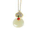 Vintage Handmade Gold Necklace