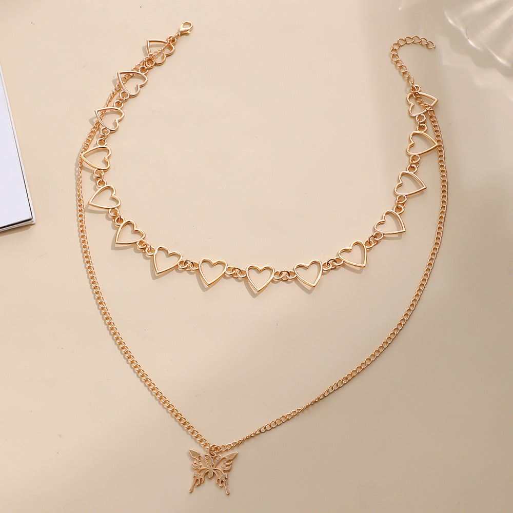 Vintage Handmade Gold Necklace