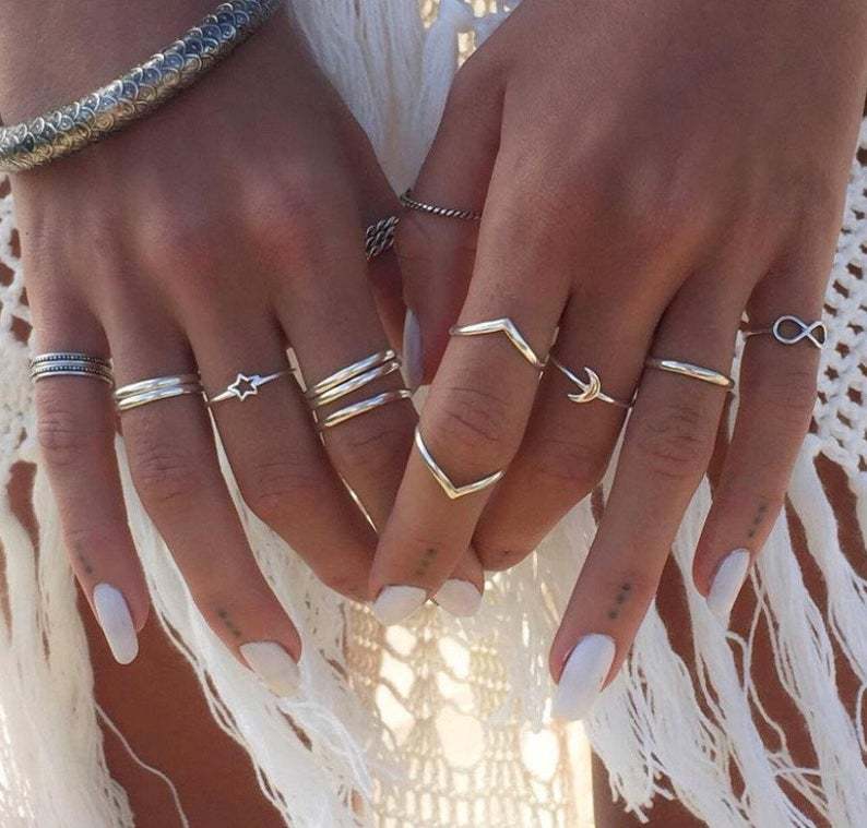 Stunning Silver Set for Daily Wear