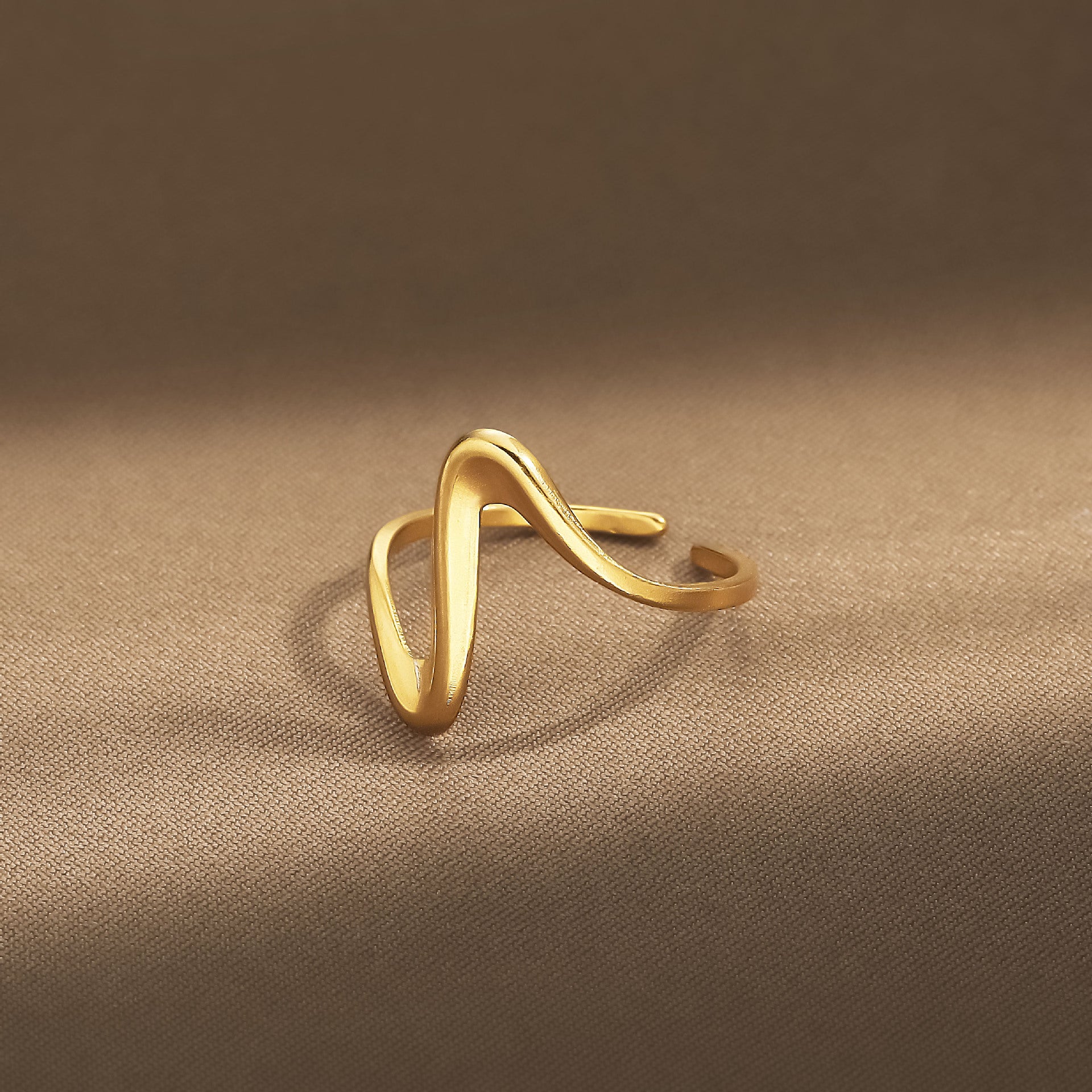 Beautiful Gold Ring with Unique Style