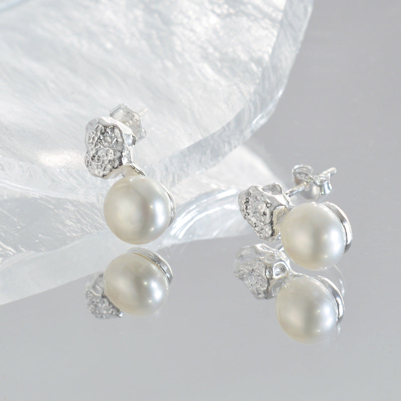 Vintage Handmade Pearl Earring