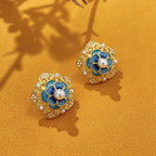 Vintage Handmade Gold Earring