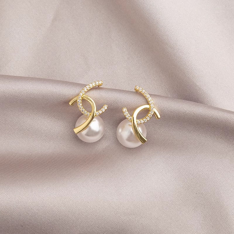 Vintage Handmade Pearl Earring