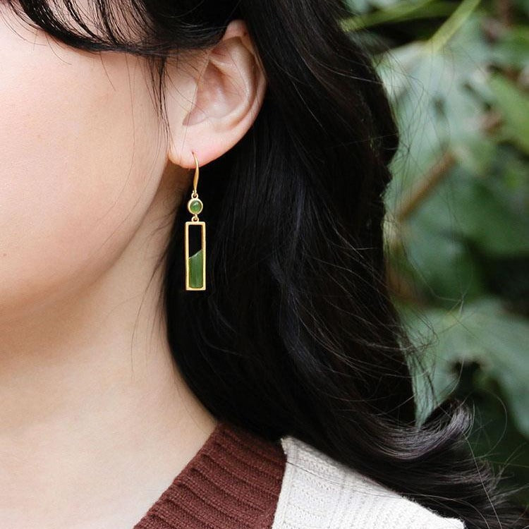 Vintage Handmade Silver Earring