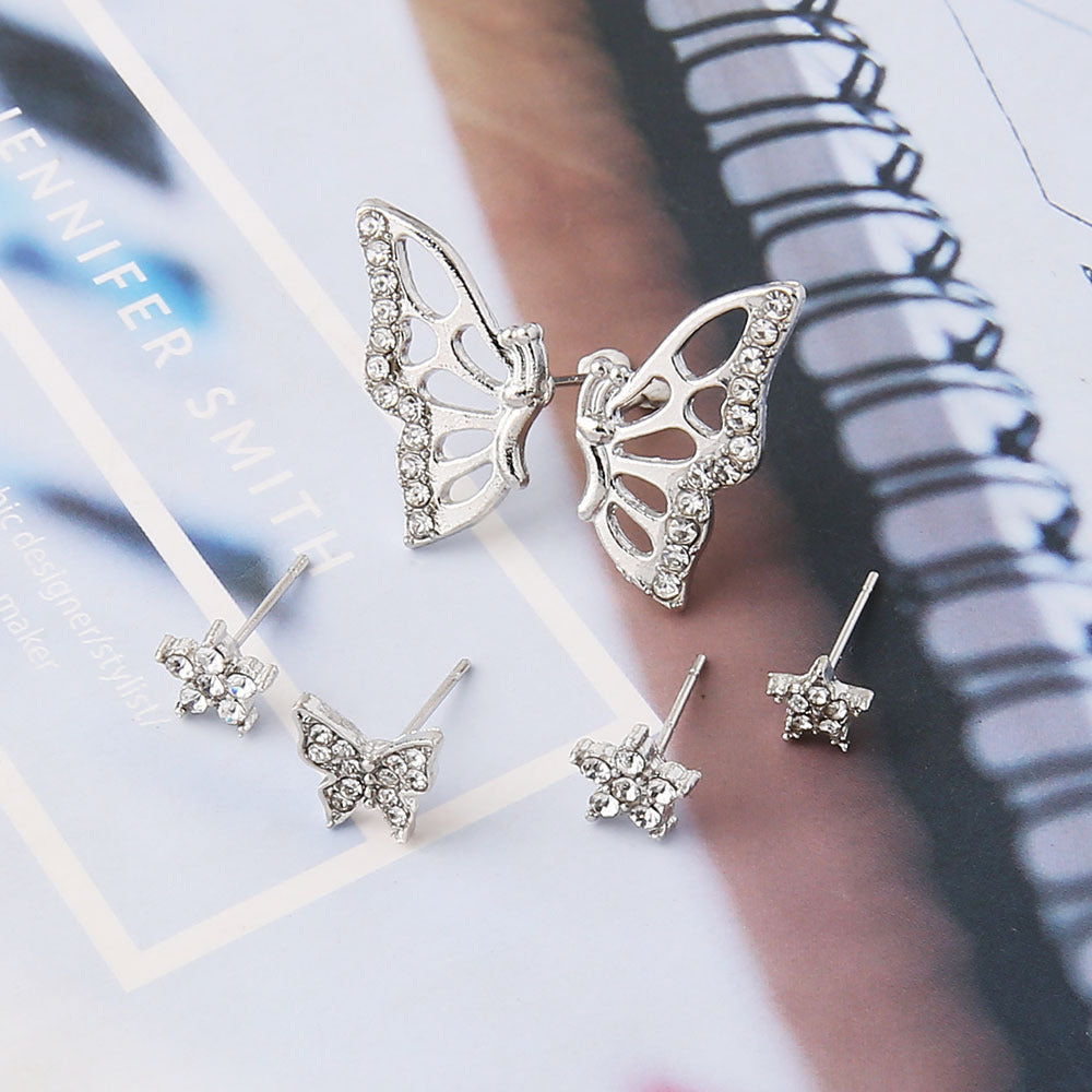 Vintage Handmade Silver Earring