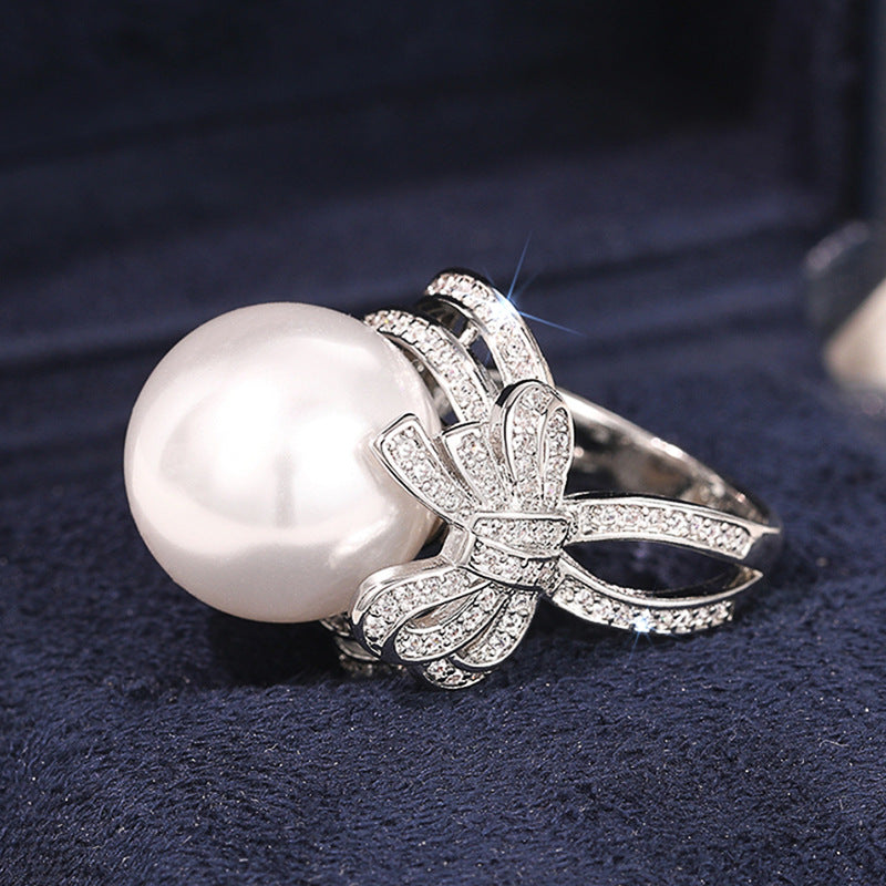 Vintage Handmade Pearl Ring