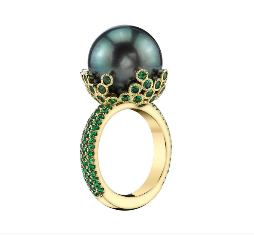 Classic Pearl Ring with Timeless Appeal