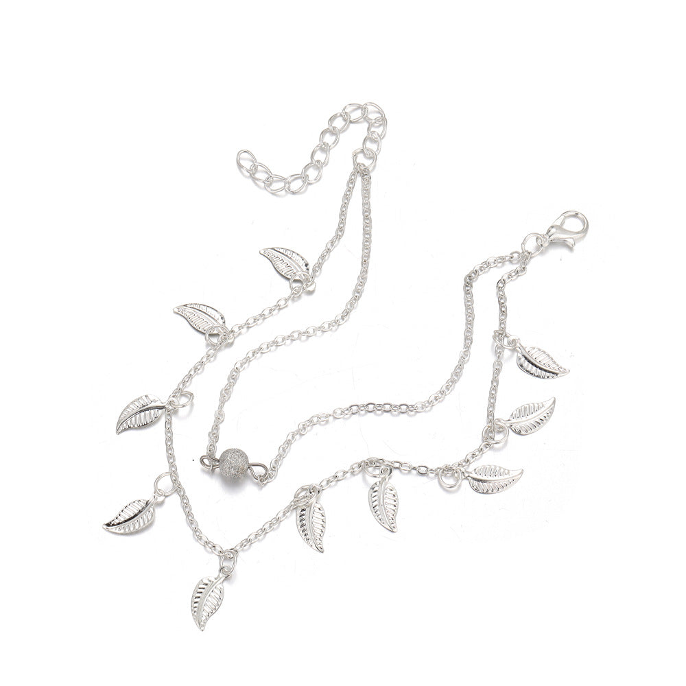 Beautiful Pearl Anklet with Unique Style