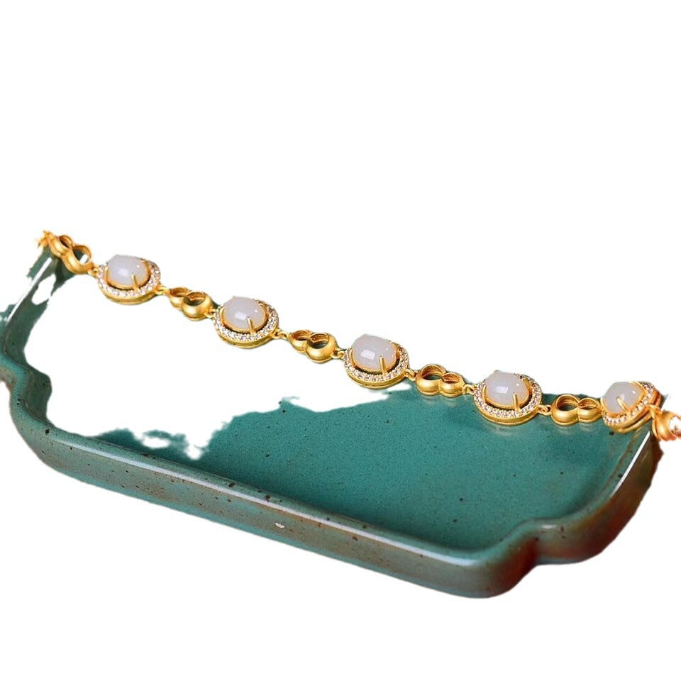 Beautiful Silver Bracelet with Unique Style