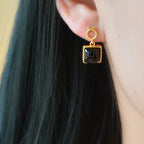 Vintage Handmade Silver Earring