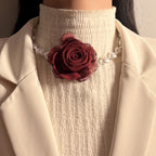 Vintage Handmade Pearl Necklace